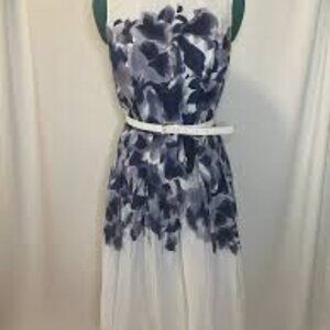 Tommy Hilfiger Spring/Summer Belted Floral Midi Dress